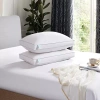 Martha Stewart Down 2 Pack Medium Density Bed Pillow In White