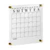 Martha Stewart Dry Erase Wall Calendar In Black