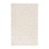 Martha Stewart Edi Floral Indoor Rectangular Area Rug In Sand