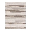 Martha Stewart Edna Stripe Hand Tufted Indoor Rectangular Area Rug In Brown