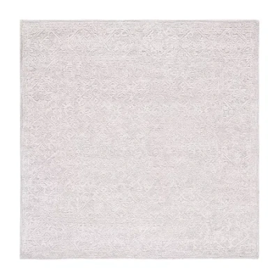 Martha Stewart Elaine Abstract 6' X 6' Indoor Square Area Rug In Gray