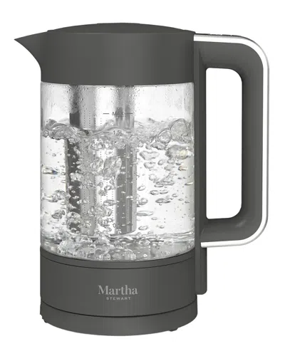 Martha Stewart Electric Kettle In Gray
