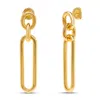 Martha Stewart Elegant Gold Dangle Earrings, 2 Inches In Gold