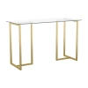 Martha Stewart Elli Computer Desk In Gold