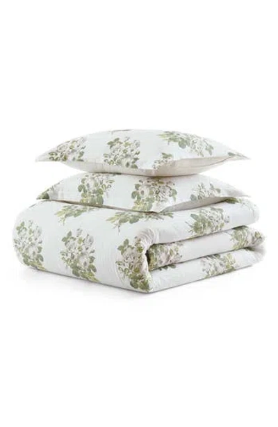Martha Stewart Eloise Floral Cotton Sateen Comforter