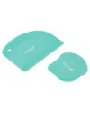 Martha Stewart Everyday Drexler 2pc Scraper Set In Blue
