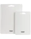 Martha Stewart Everyday Fayer 2pc Polypropylene 16in & 12in Cutting Board Set
