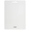 Martha Stewart Everyday Fayer Polypropylene 18in X 13in Cutting Board In White In White