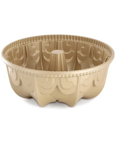 Martha Stewart Everyday Festive Holiday Cast Aluminum Cake Pan In Neutral