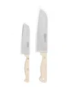 Martha Stewart Everyday Keswick 2pc Santoku Knife & Sheath Set