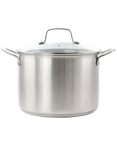 MARTHA STEWART MARTHA STEWART EVERYDAY MIDVALE 8QT STAINLESS STEEL STOCK POT
