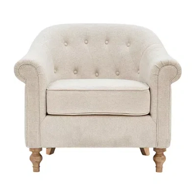 Martha Stewart Fayette Armchair In White