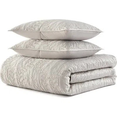 Martha Stewart Fern Embroidered Quilt Set