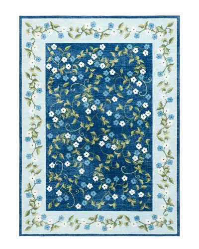 Martha Stewart Florentis Polyester Rug In Blue