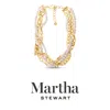 Martha Stewart Four Twisted Strand Pearl And Chain Necklace In Gold, For Women