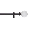 Martha Stewart Freeport 1 In Adjustable Curtain Rod In Brown