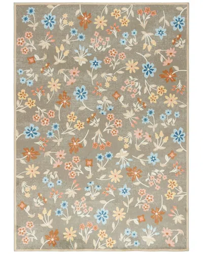 Martha Stewart Freesia Polyester Rug In Multi