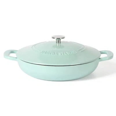 Martha Stewart Gatwick 3.5-quart Enameled Cast Iron Dutch Oven Braiser With Lid