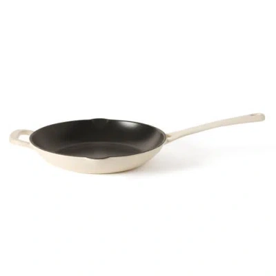 Martha Stewart Gatwick Enameled Cast Iron Skillet, Oven Safe In Black