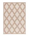 Martha Stewart Global Polypropylene Rug In Beige