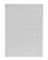 Martha Stewart Global Polypropylene Rug In Grey