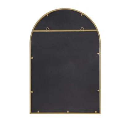 Martha Stewart Gold Arched Wall Mirror