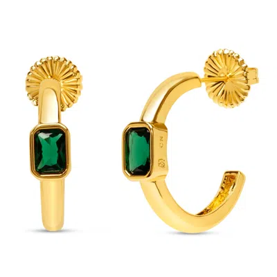 Martha Stewart Gold Hoop Earrings