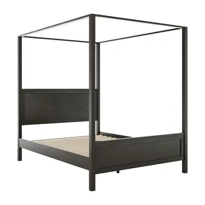 Martha Stewart Hayes Canopy Bed In Gray