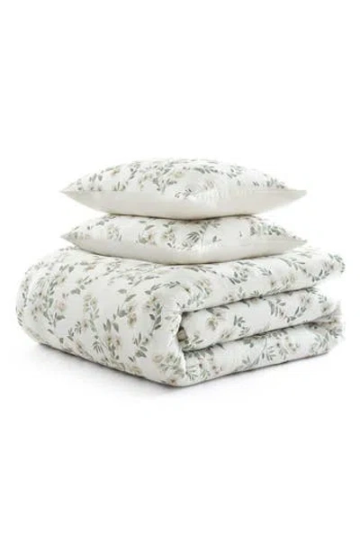 Martha Stewart Hazel Floral Cotton Comforter Set In Multi