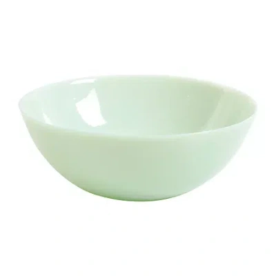Martha Stewart Highbrook Glass Salad Bowl In Green