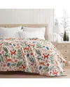 Martha Stewart Holiday Woodland Plush Throw Blanket In Multi