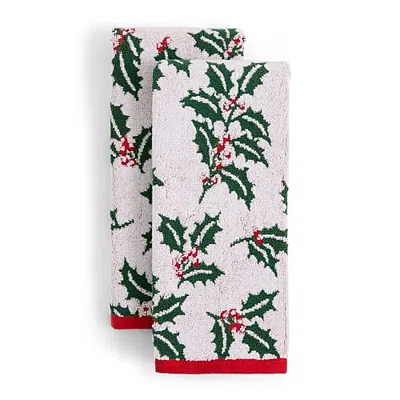 Martha Stewart Holly 2-pc. Bath Towel Set In Multi