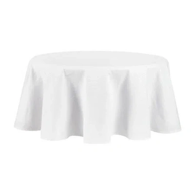 Martha Stewart Honeycomb Modern Farmhouse Tablecloth In White