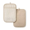 Martha Stewart Honeycomb Quilted 2-pc. Pot Holder Set In Sand