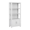Martha Stewart Hutton 4-shelf Bookcase In Gray