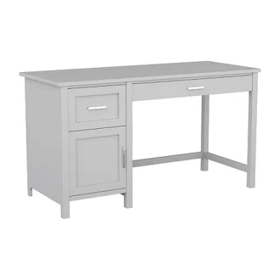 Martha Stewart Hutton Home Office Desk In Gray