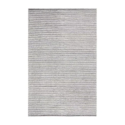Martha Stewart Ina Stripe Woven Indoor Rectangular Area Rug In Gray