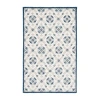 Martha Stewart Ivy Floral Hand Tufted Indoor Rectangle Area Rug In Sand
