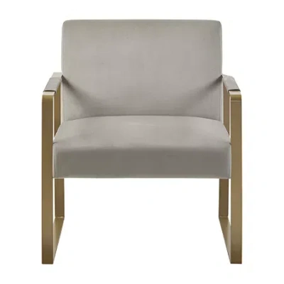 Martha Stewart Jayco Upholstered Armchair In Brown