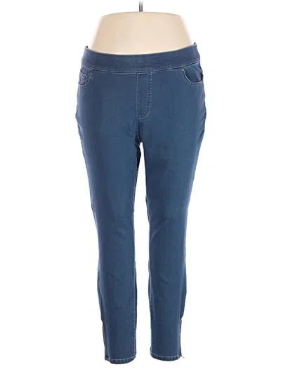 Pre-owned Martha Stewart Jeans In Blue