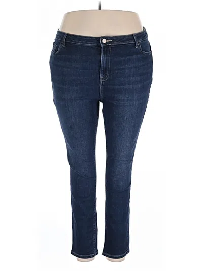 Pre-owned Martha Stewart Jeans In Blue