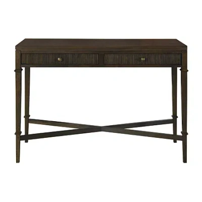 Martha Stewart Kenna Storage 2-drawer Console Table In Brown