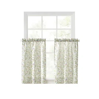 Martha Stewart Kensington Garden Print 24in Tier Set, Pink In Neutral