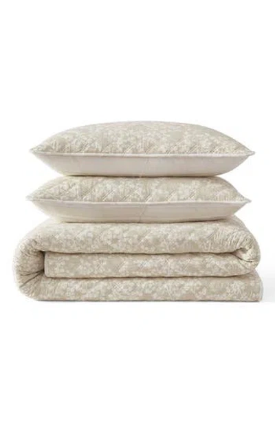 Martha Stewart Layered Branches Cotton Quilt