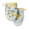 Martha Stewart Lemon Whimsy Mini 2-pc. Kitchen Towel Set In Yellow