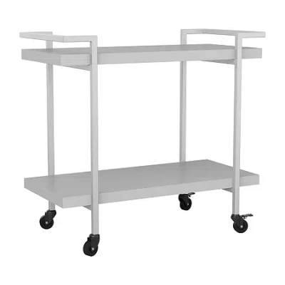 Martha Stewart Liam Printer Cart In Gray