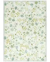 Martha Stewart Lobelia Polyester Rug In Green