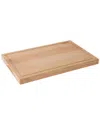 Martha Stewart Lockner 18x12in Beech Wood Cutting Board With Juice Groove