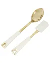 Martha Stewart Lockton 2pc Stainless Steel Kitchen Tool Set In Gold