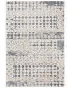 Martha Stewart Lucia Shag Polypropylene Pile Rug In White